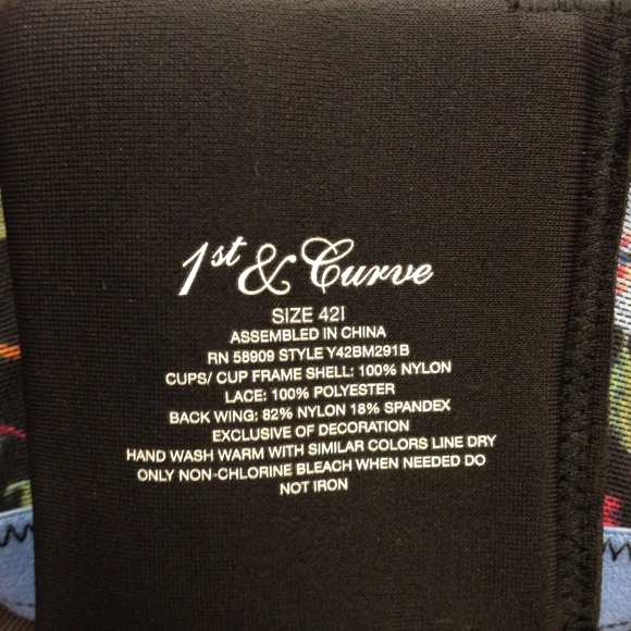 1st & Curve Melrose Full-Figure Cut-n-Sewn Bra - Picture 6 of 6